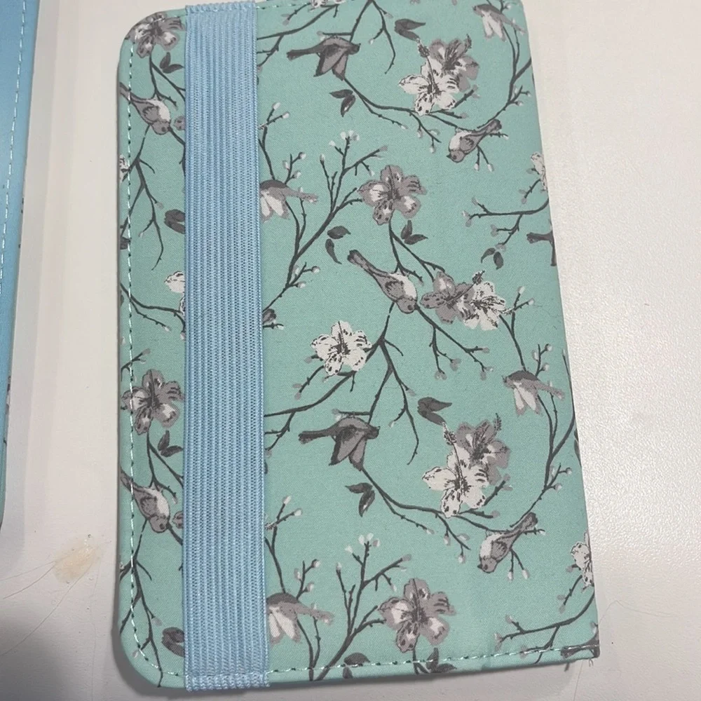 Laura Ashley purse makeup brush holder with mirror